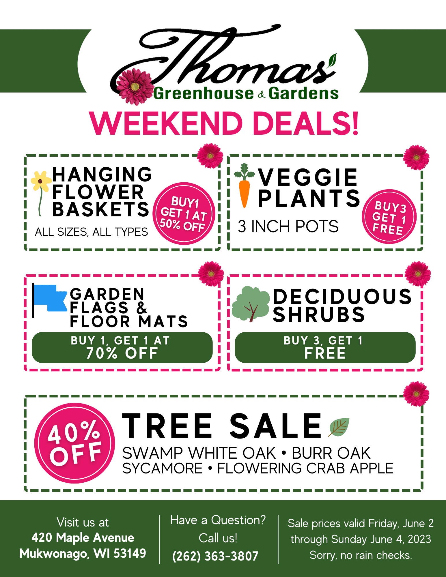 Thomas 6-2-23 Thomas Greenhouse sale flyer