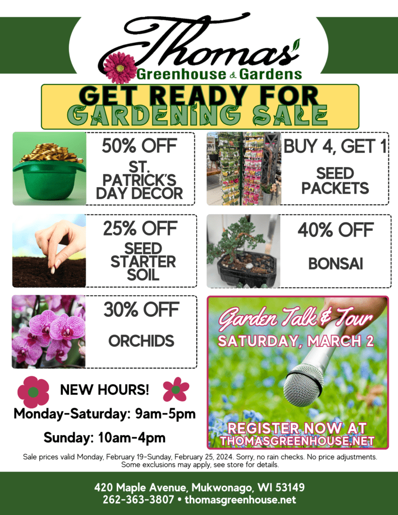 TGH Sale 24219 Get Ready for Gardening Sale