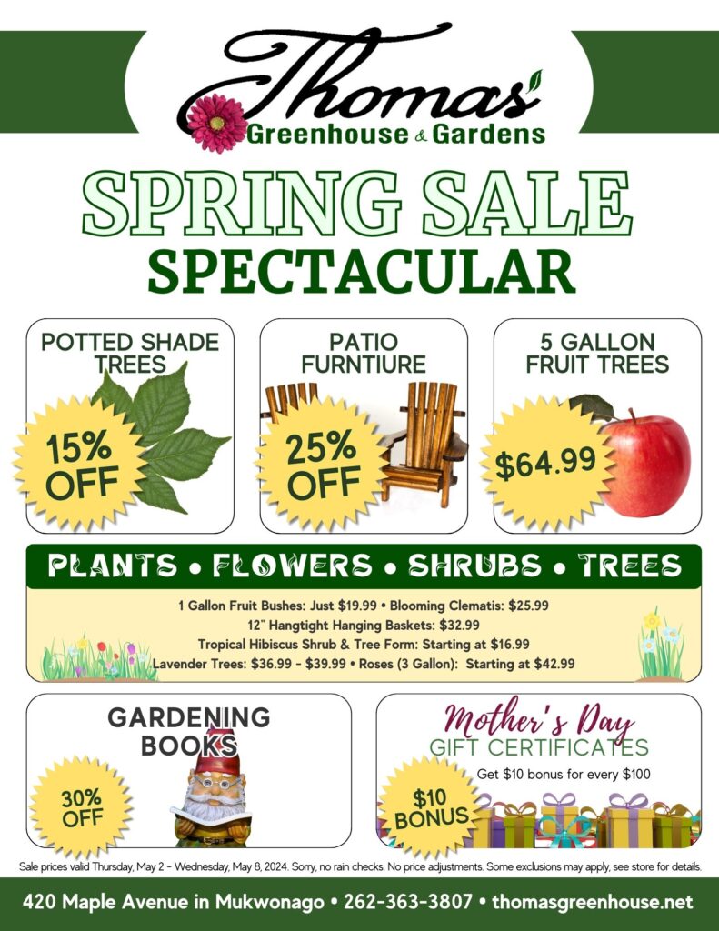 TGH Sale 2024 May 2 garden center sale flyer