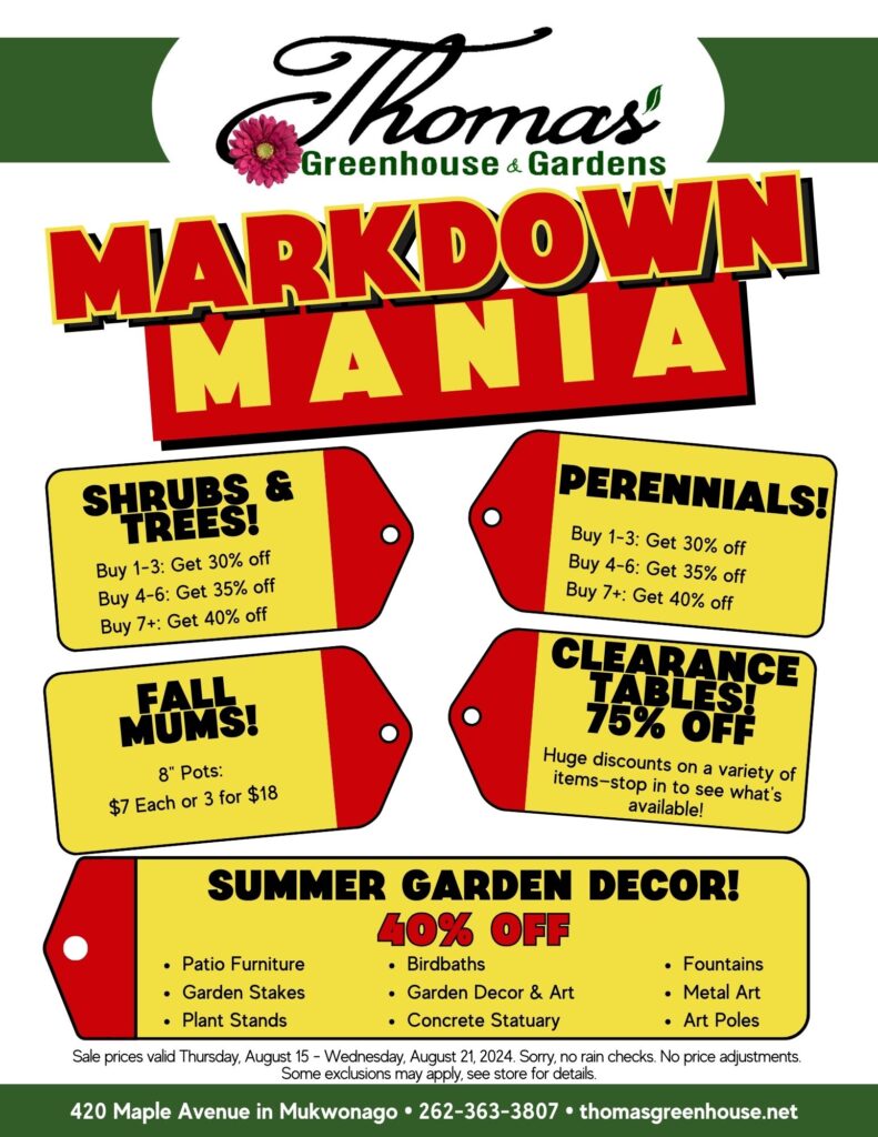 TGH Sale August 14